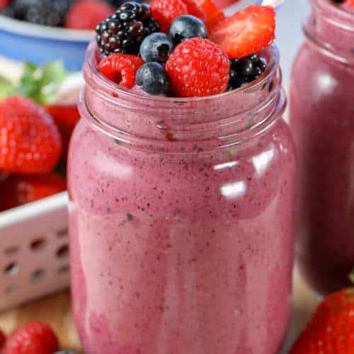 Our Favorite Berry Smoothie Spend With Pennies