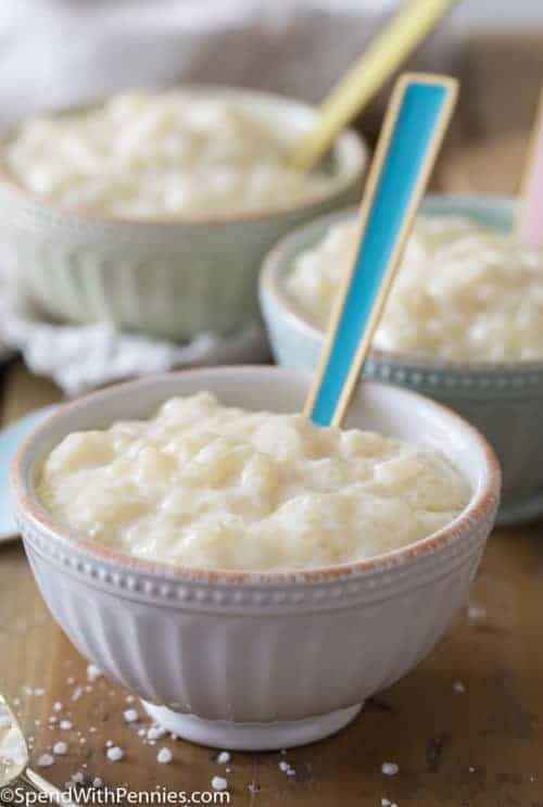 Tapioca Pudding Spend With Pennies