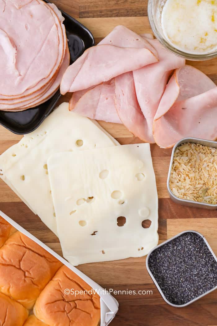 Ham and Cheese Sliders {The Ultimate Snack} Spend With Pennies