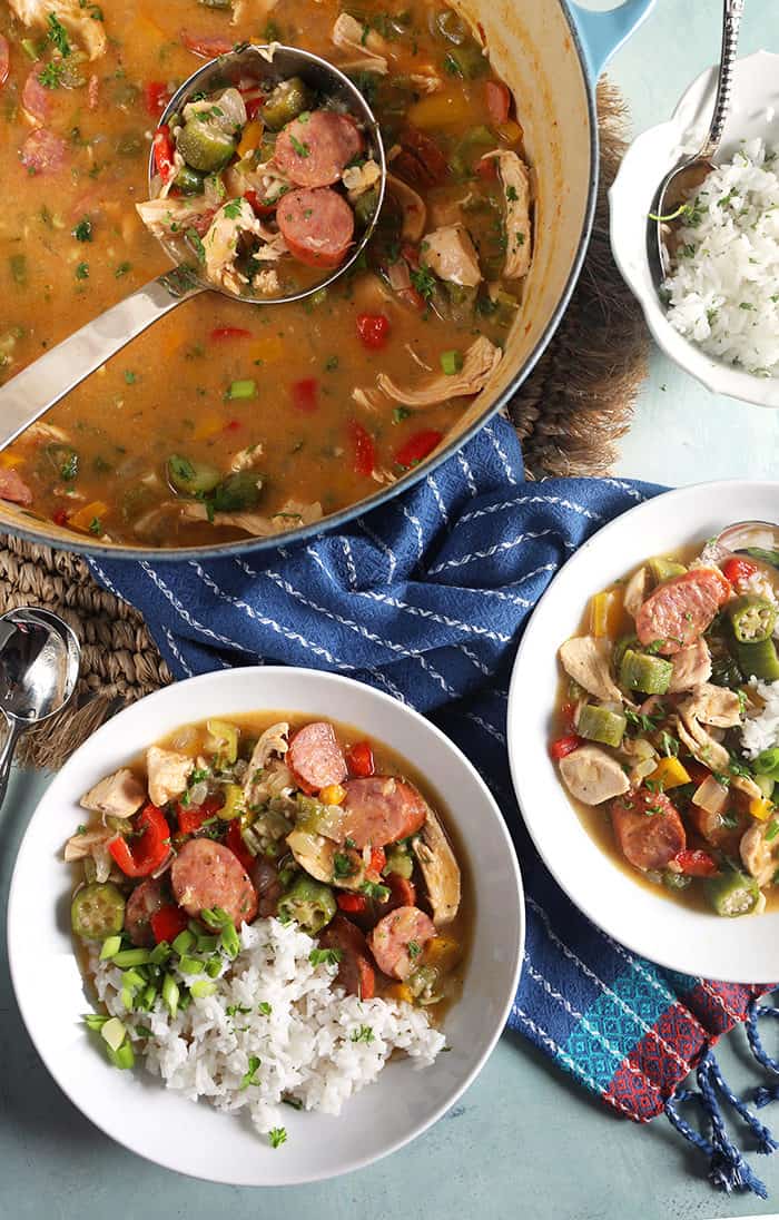 Half-Hour Chicken Gumbo Recipe