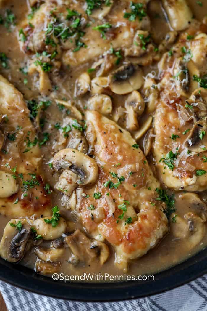 Chicken marsala recipe