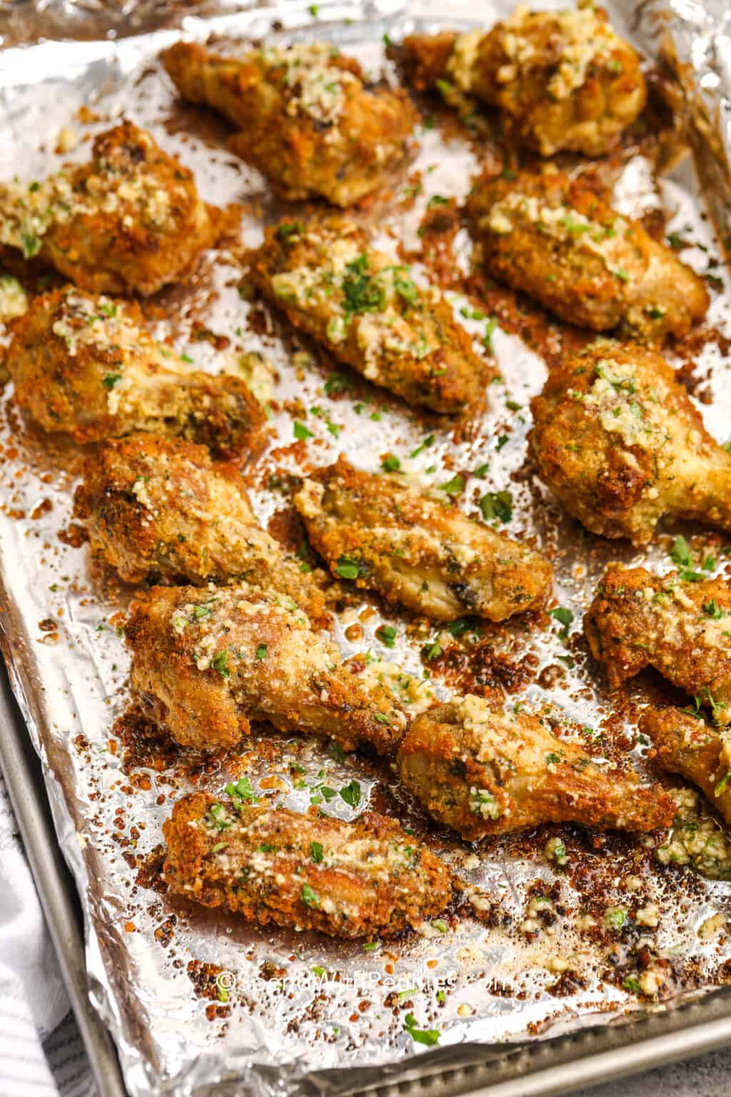 Garlic Parmesan Wings Spend With Pennies
