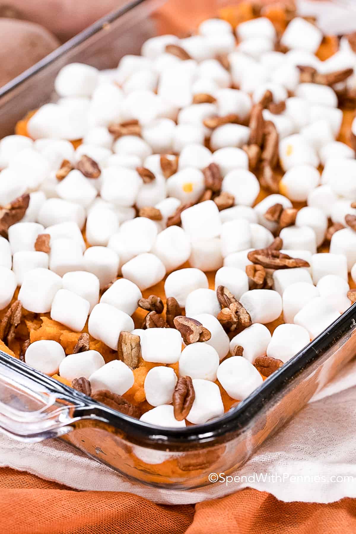 Sweet Potato Casserole {with Marshmallows} Spend With Pennies
