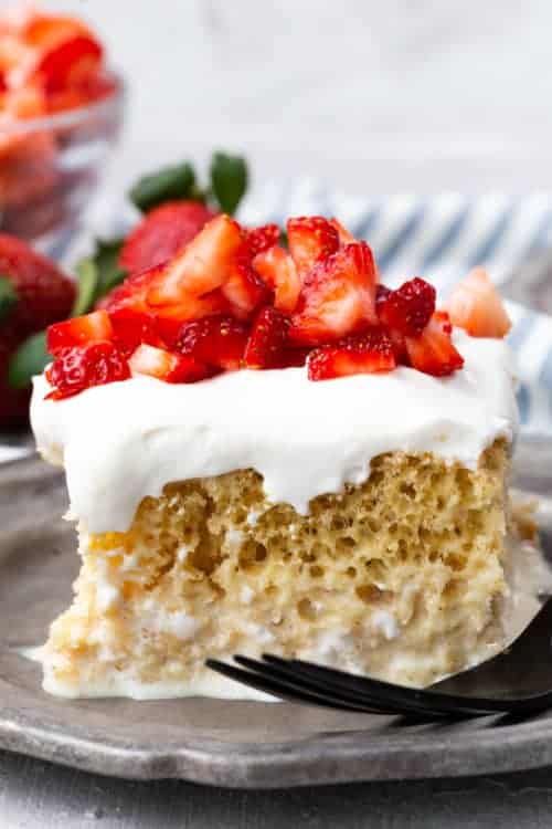 Tres Leches Cake {Easy Delicious Cake!} Spend With Pennies