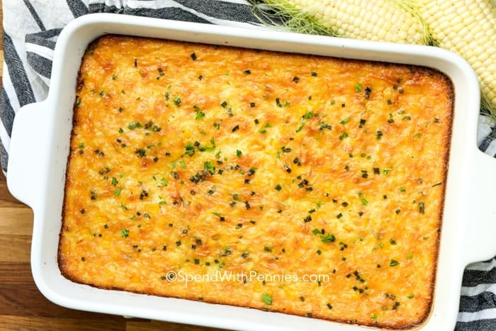 Homemade Corn Pudding