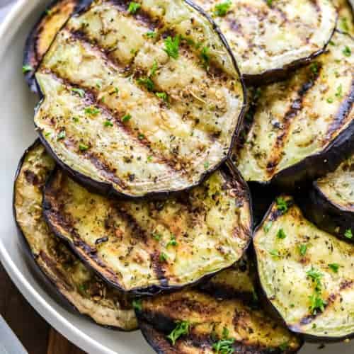 Easy Grilled Eggplant Spend With Pennies