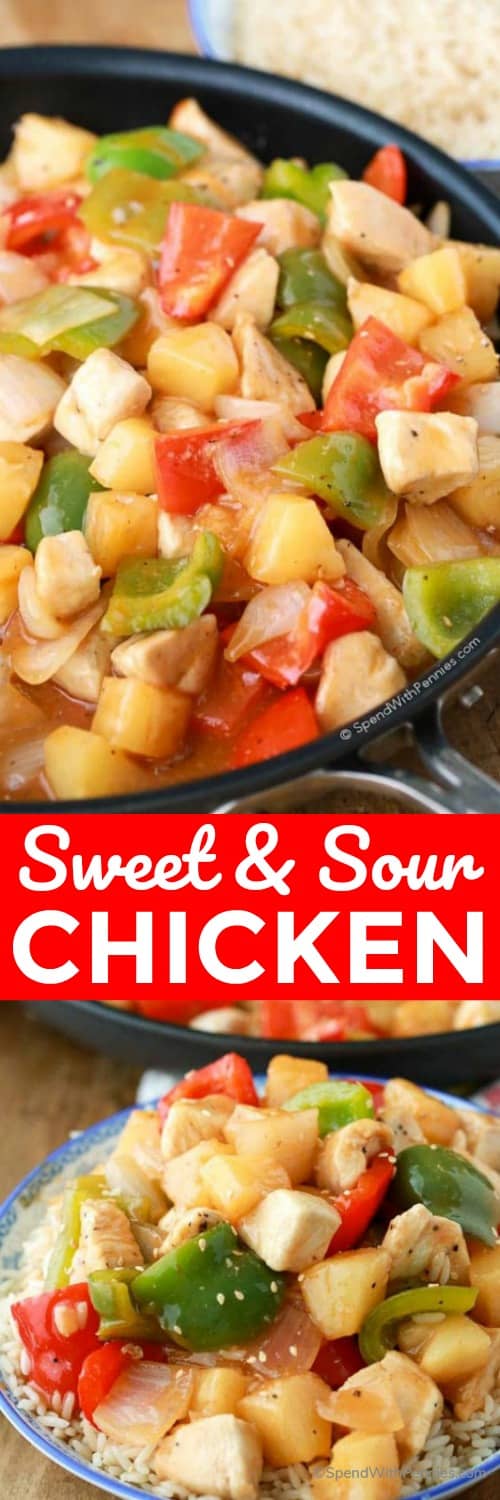 Sweet and Sour Chicken  easy  - 58