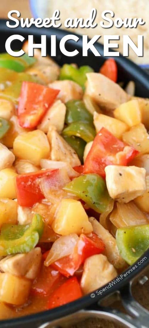 Sweet and Sour Chicken  easy  - 21