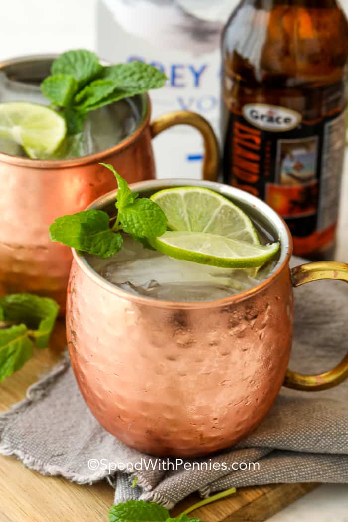 Moscow Mule Recipe Just 4 Simple Ingredients | YouTube Cooking Channel