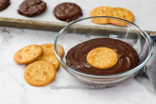 Ritz Cracker Thin Mints No Bake Spend With Pennies