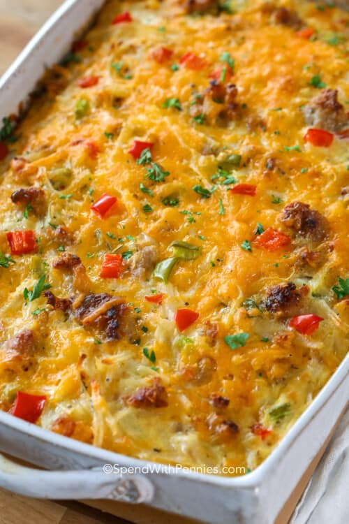 Hashbrown Breakfast Casserole Spend With Pennies