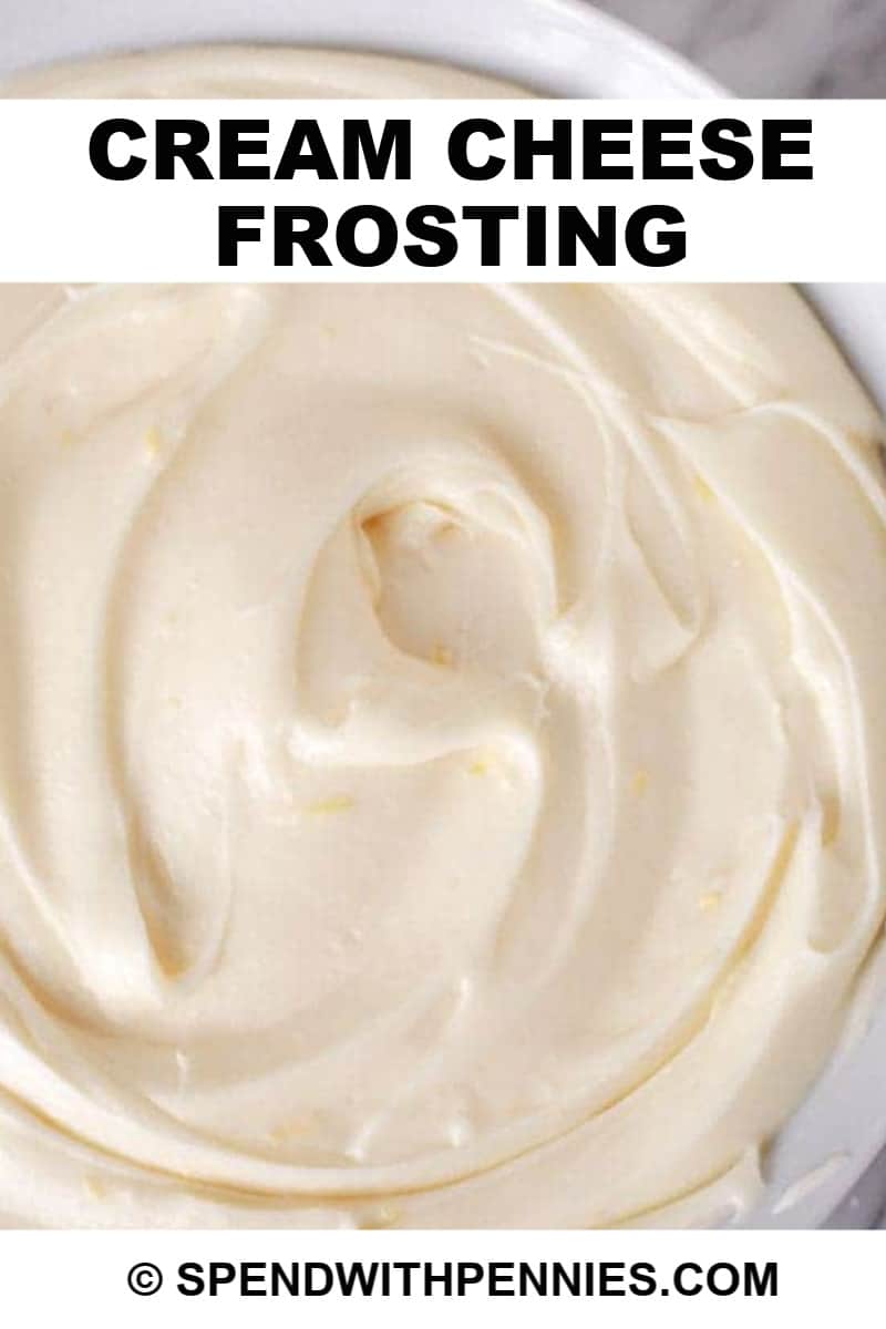 Best Ever Cream Cheese Frosting with a title