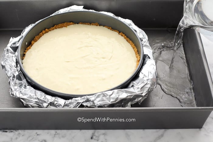 Easy Homemade Cheesecake steps