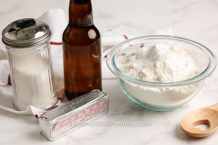 Beer Bread ingredients