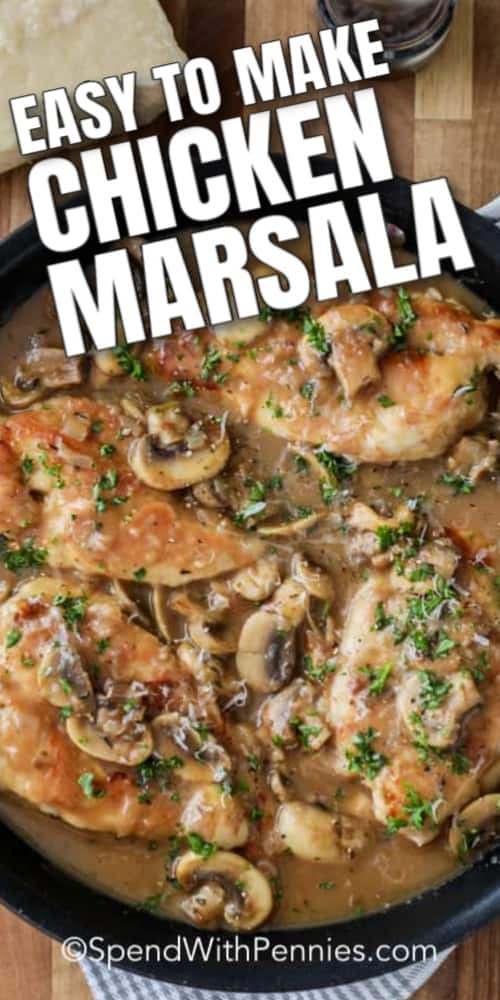 Easy Chicken Marsala Recipe {30 Min Meal!} – Vegetarian Indian Recipes