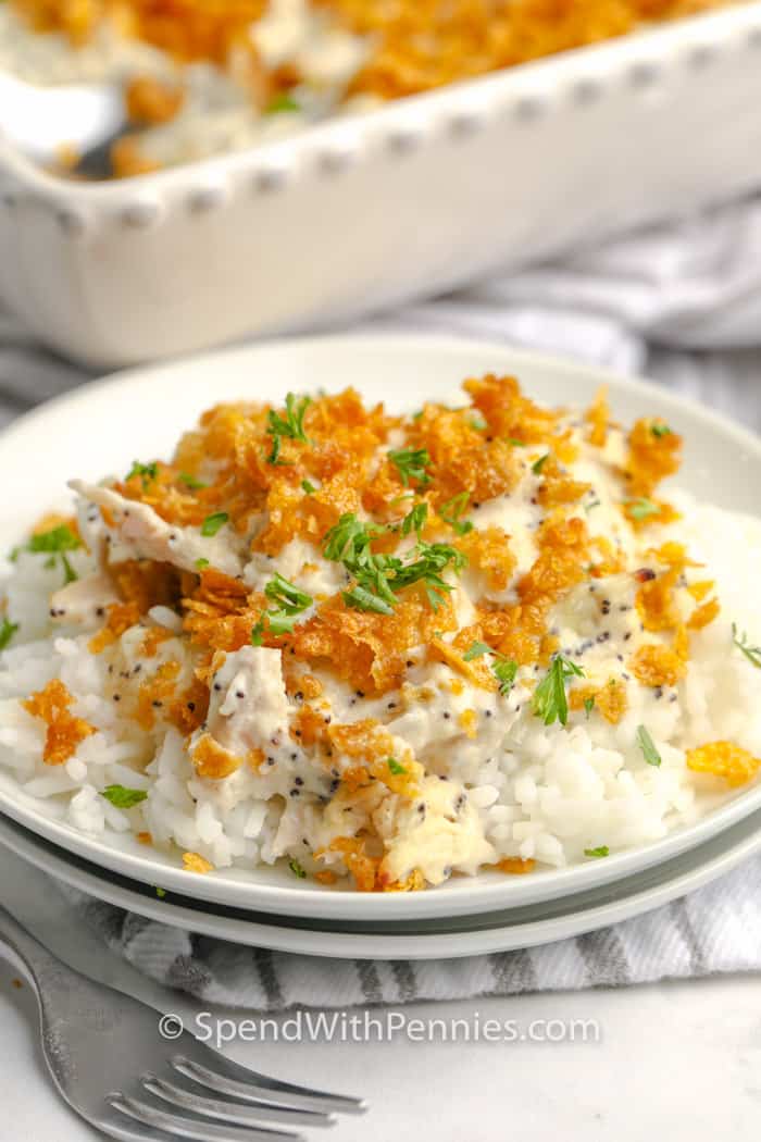 Poppy Seed Chicken (no canned soups) Spend With Pennies