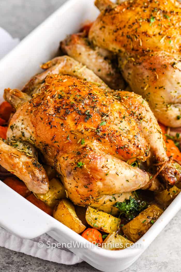 cornish game hen recipe