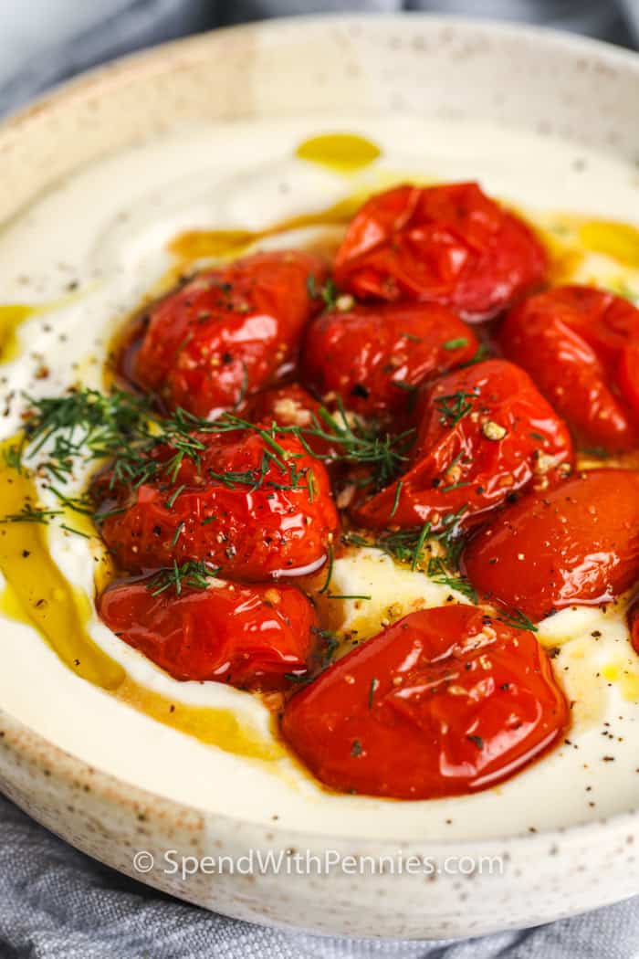 Whipped Feta Dip with Roasted Tomatoes