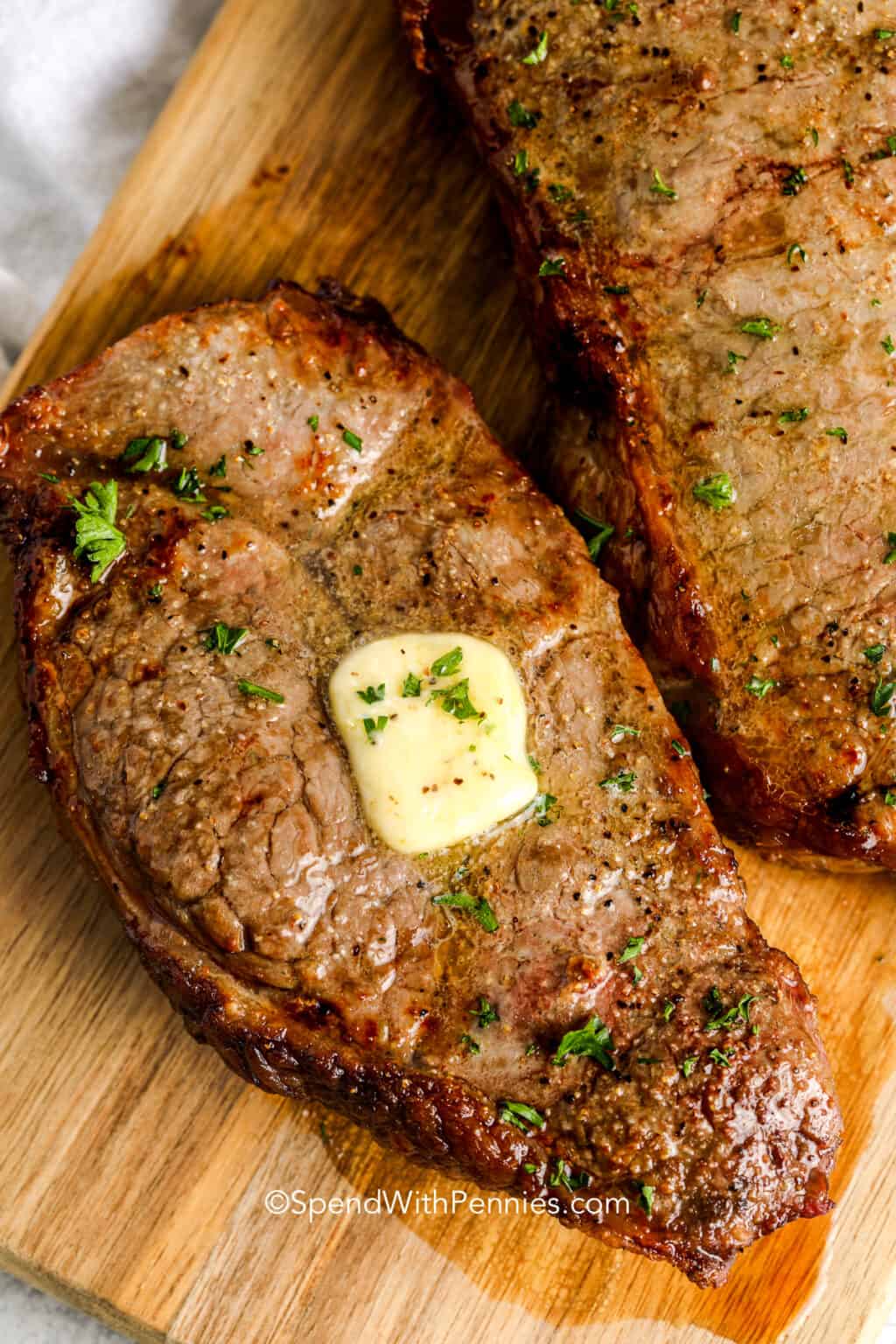 Air Fryer Steak (Tender and Juicy) Spend With Pennies