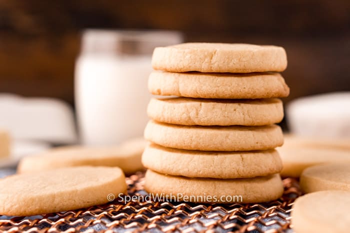 Slice & Bake Butter Cookies (icebox cookies)