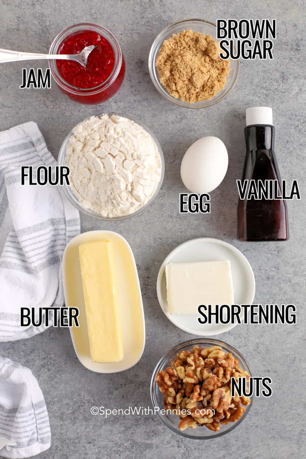 Classic Thumbprint Cookies Spend With Pennies