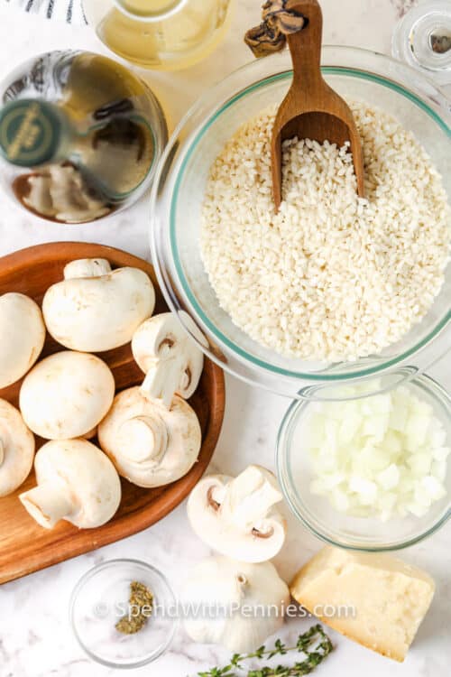 Instant Pot Mushroom Risotto (Set it & it!) Spend With Pennies