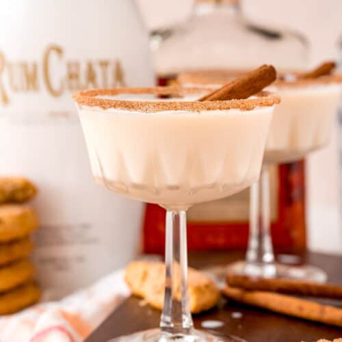 Snickerdoodle Cocktail (with RumChata) (With Rumchata & Amaretto