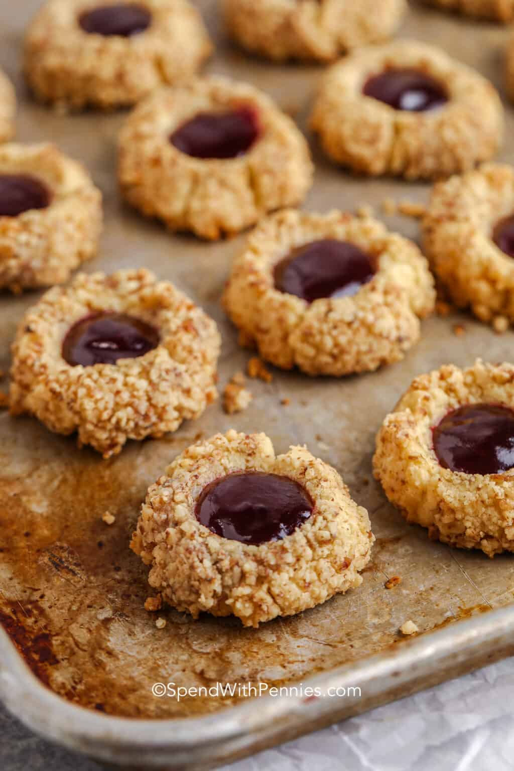 Classic Thumbprint Cookies Spend With Pennies