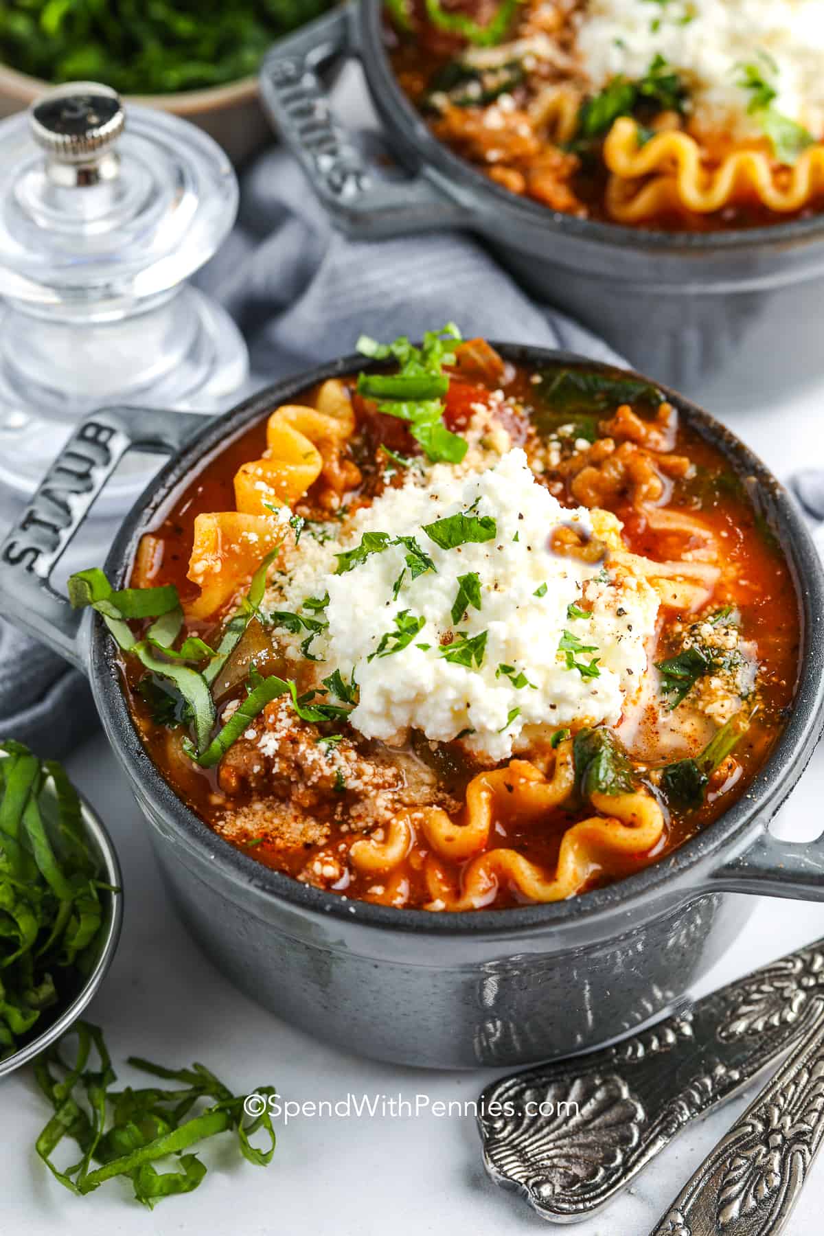 Lasagna Soup