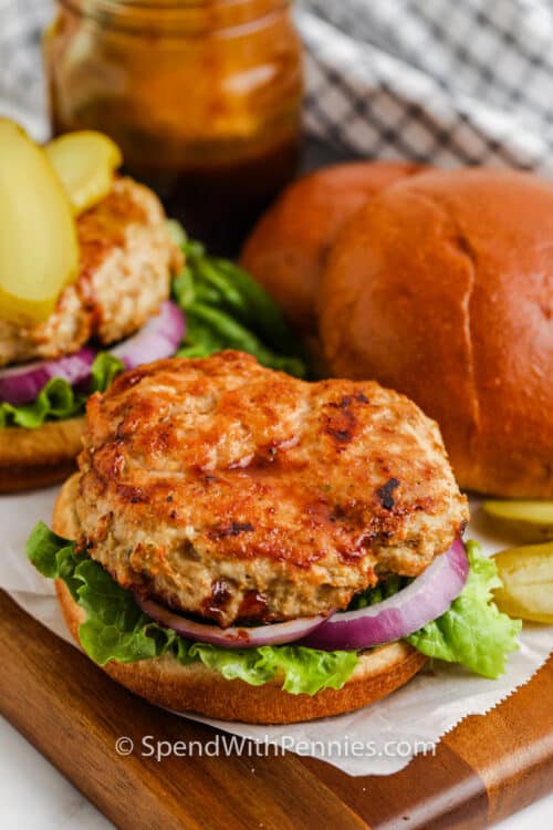 Air Fryer Turkey Burgers Spend With Pennies