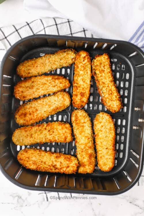 Crispy Air Fryer Dill Pickles (Ready in 30 Mins!) Spend With Pennies