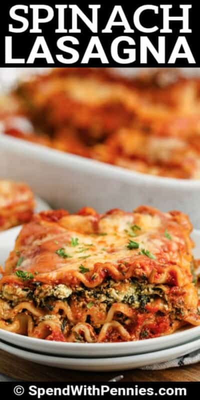 Spend With Pennies Lasagna
