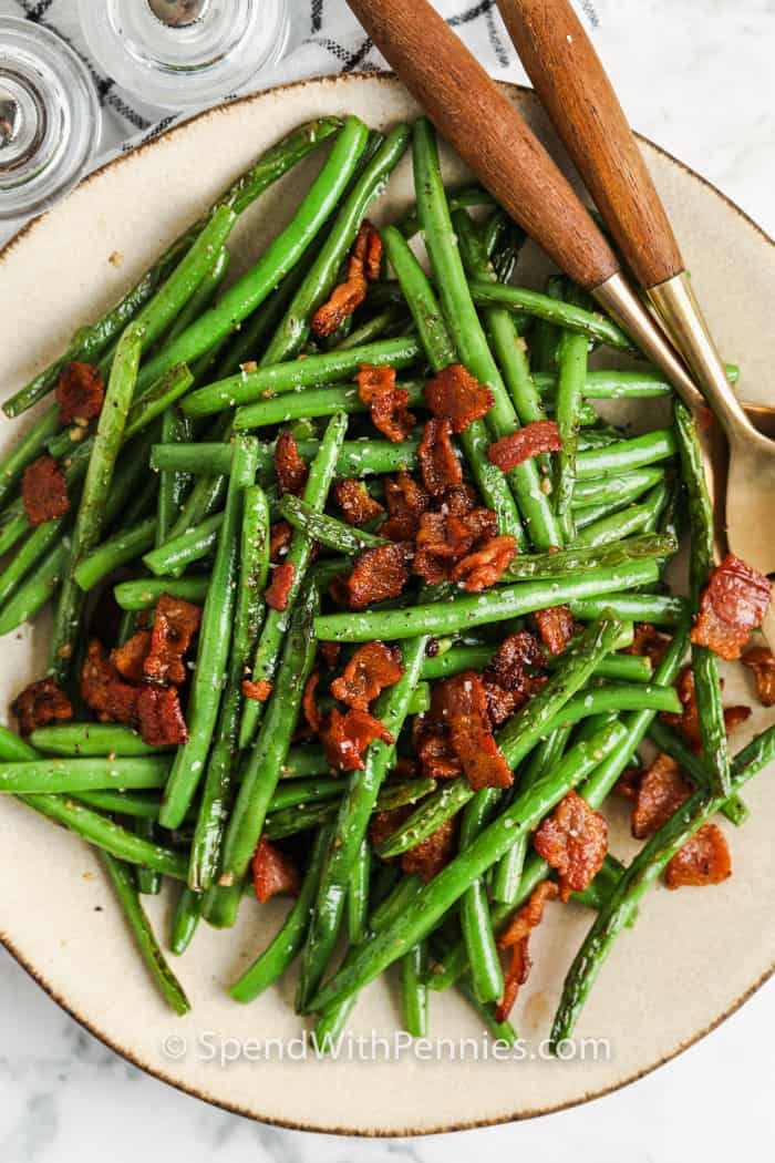 Green Beans with Bacon Spend With Pennies