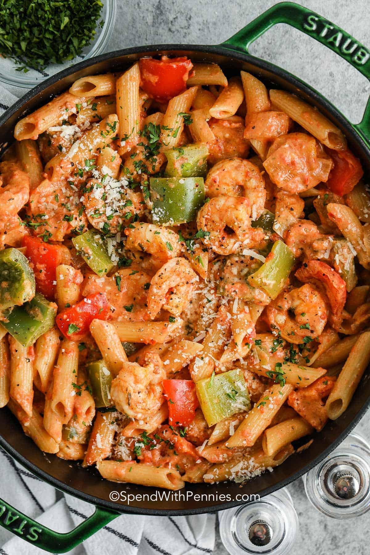 Cajun Shrimp Pasta