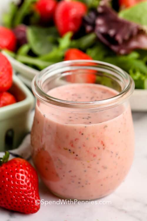 Strawberry Salad Dressing Spend With Pennies