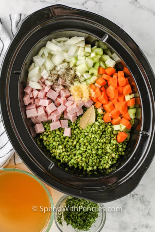 Crockpot Split Pea Soup Spend With Pennies