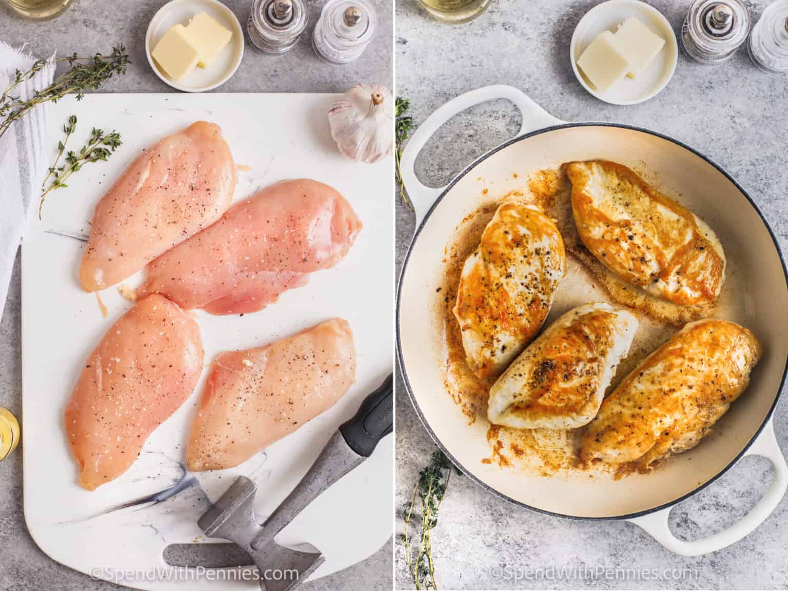 Dijon Chicken Breasts Spend With Pennies