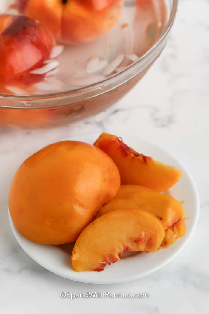 How to Peel Peaches - Sustainable Cooks