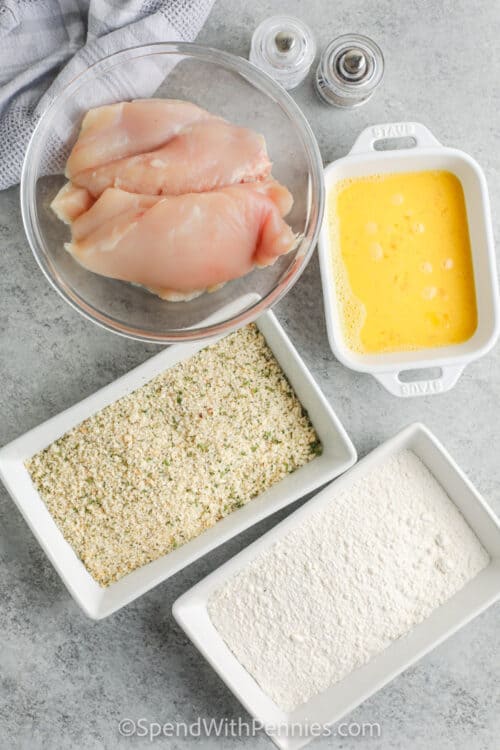 Crispy Breaded Chicken Spend With Pennies