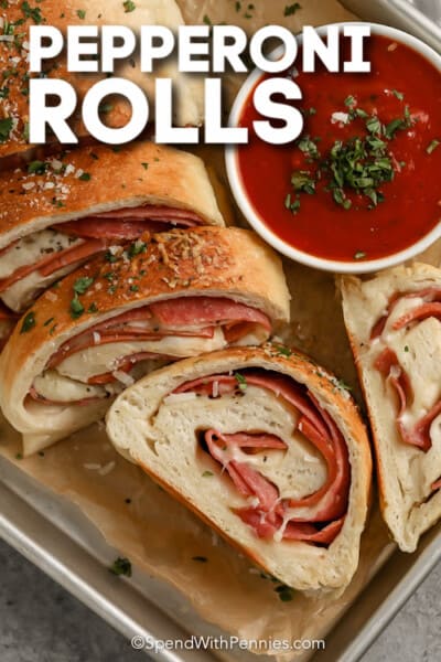 Peperoni Scroll Easy Pepperoni Roll