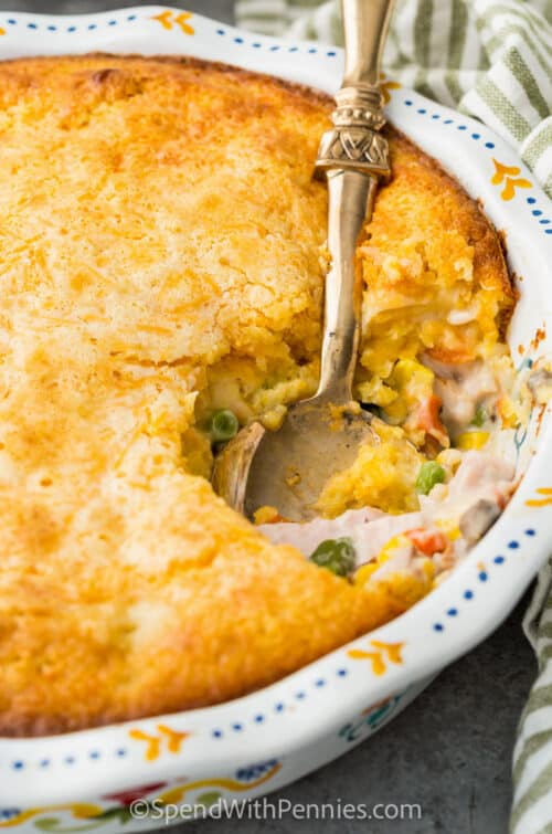 Cornbread & Leftover Turkey Casserole Be Yourself, Feel Inspired