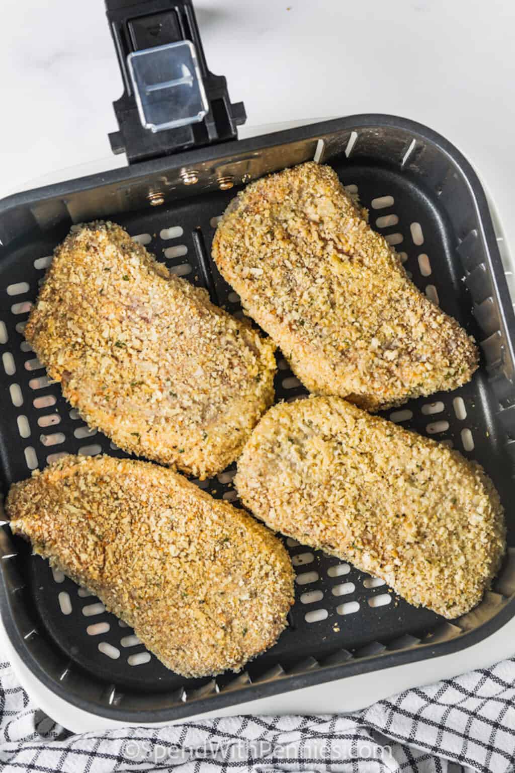 Crispy & Juicy Air Fryer Pork Chops Spend With Pennies