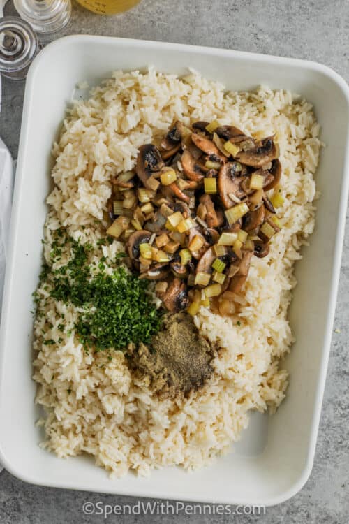 Our Favorite Mushroom Rice Spend With Pennies