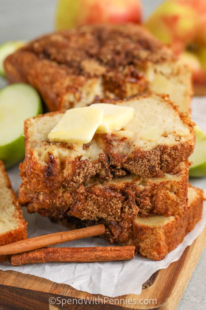 Cream Cheese Filled Apple Bread Recipe - Cooking LSL