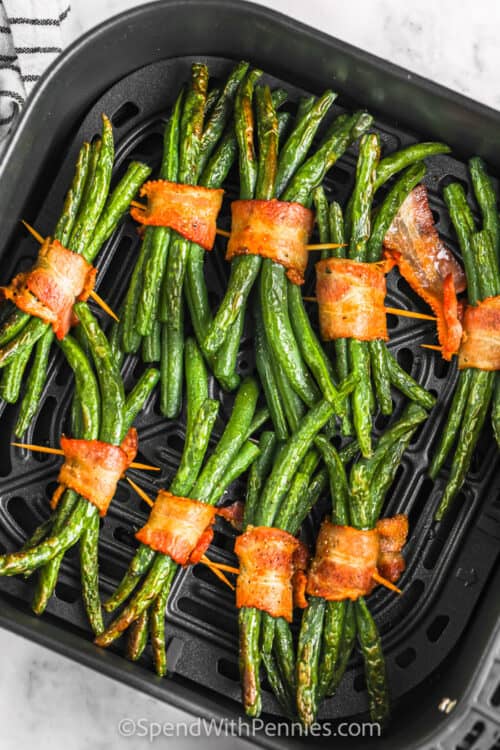 Bacon Wrapped Green Bean Bundles Spend With Pennies