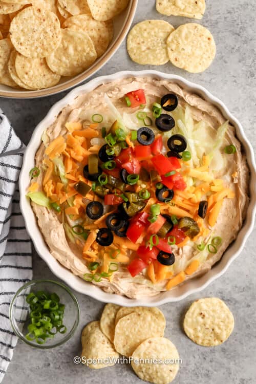 Easy Bean Dip Recipe - Spend With Pennies