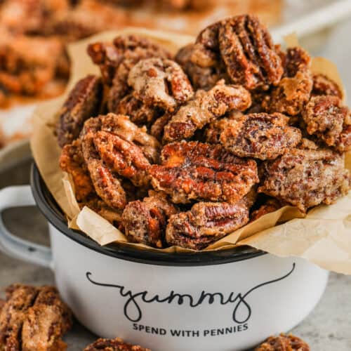 Candied Pecans (Easy to Make at Home!) Spend with Pennies
