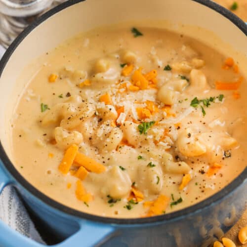 Mac and Cheese Soup Spend With Pennies