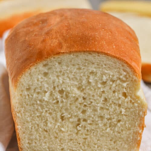 loaf of White Bread sliced