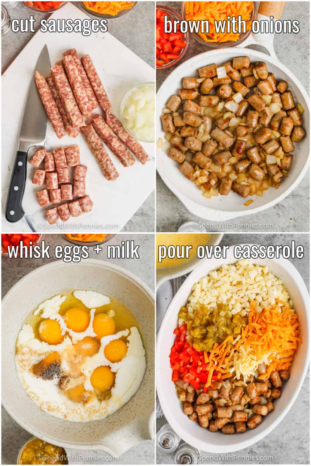 Sausage Breakfast Casserole Spend With Pennies